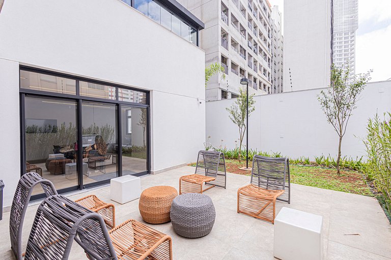 Studio 1402 Pinheiros Completo Luxo