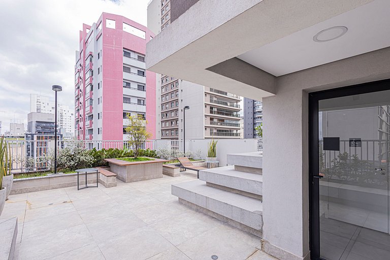 Studio 1402 Pinheiros Completo Luxo