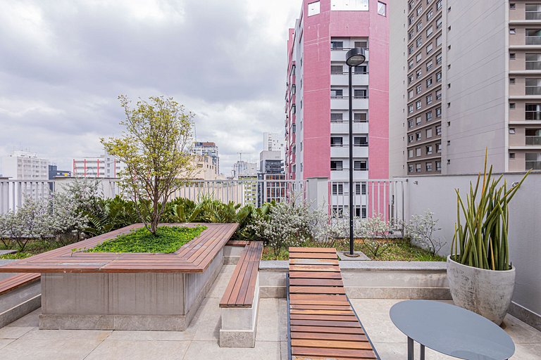 Studio 1402 Pinheiros Completo Luxo