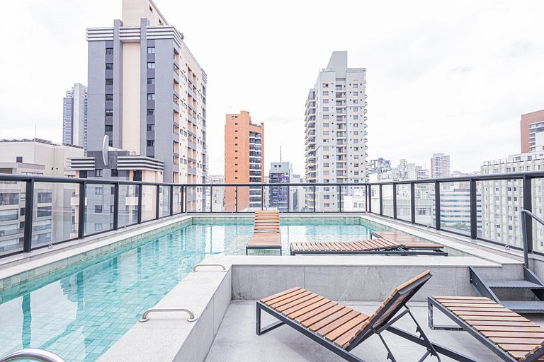 Studio 1402 Pinheiros Completo Luxo