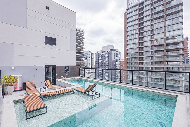 Studio 1402 Pinheiros Completo Luxo