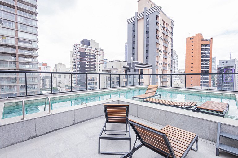 Studio 1402 Pinheiros Completo Luxo