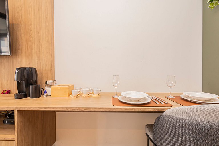 Studio 1402 Pinheiros Completo Luxo