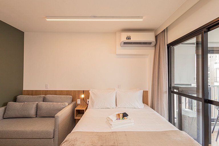 Studio 1402 Pinheiros Completo Luxo
