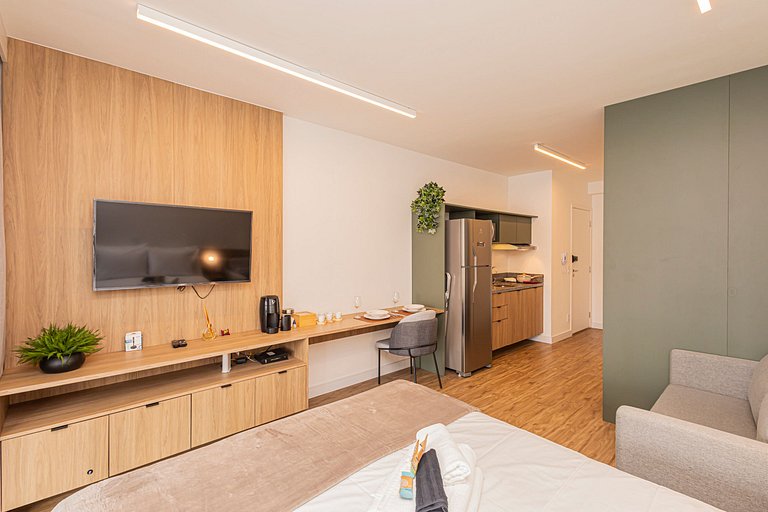 Studio 1402 Pinheiros Completo Luxo