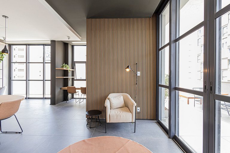 Studio 704 Bela Vista Aconchegante Completo