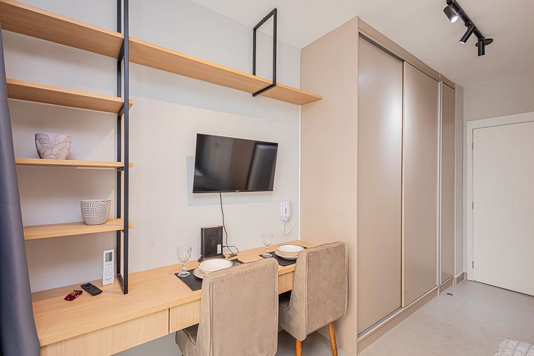 Studio 704 Bela Vista Aconchegante Completo