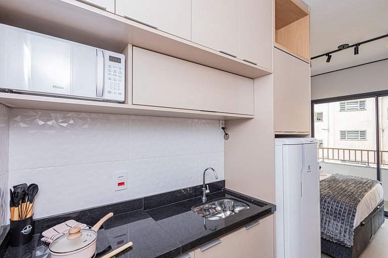 Studio 704 Bela Vista Aconchegante Completo