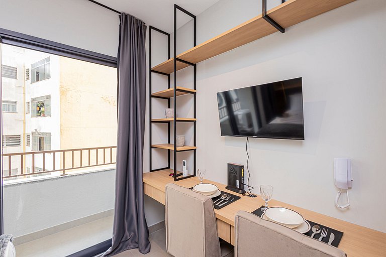 Studio 704 Bela Vista Aconchegante Completo