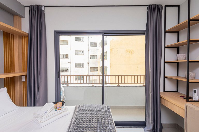 Studio 704 Bela Vista Aconchegante Completo