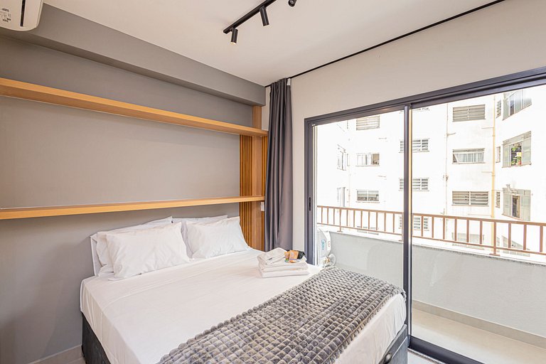 Studio 704 Bela Vista Aconchegante Completo