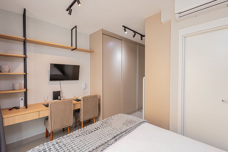 Studio 704 Bela Vista Aconchegante Completo