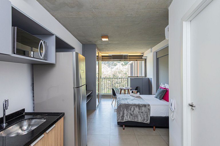 Studio 601 Jardins - Completo Acolhedor