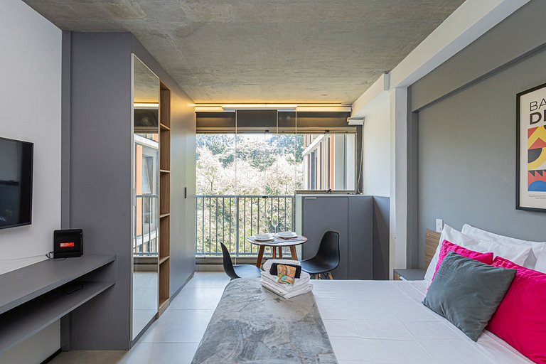 Studio 601 Jardins - Completo Acolhedor
