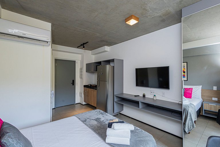 Studio 601 Jardins - Completo Acolhedor