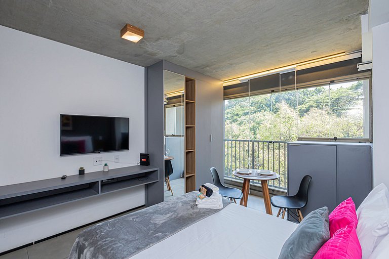Studio 601 Jardins - Completo Acolhedor