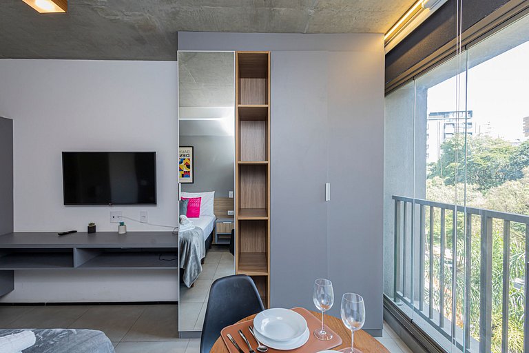 Studio 601 Jardins - Completo Acolhedor