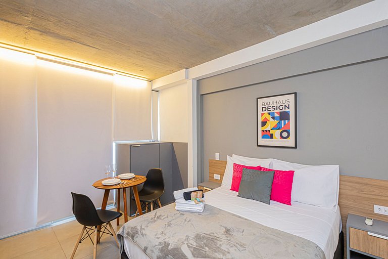 Studio 601 Jardins - Completo Acolhedor