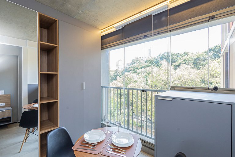 Studio 601 Jardins - Completo Acolhedor