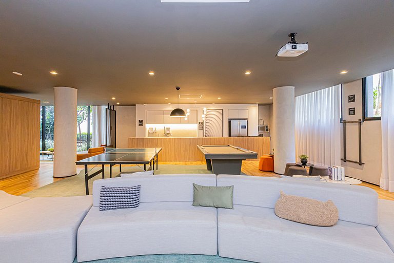 Estúdio 1702 Elegante na Estação Vila Mariana