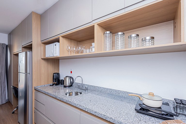 Estúdio 1702 Elegante na Estação Vila Mariana