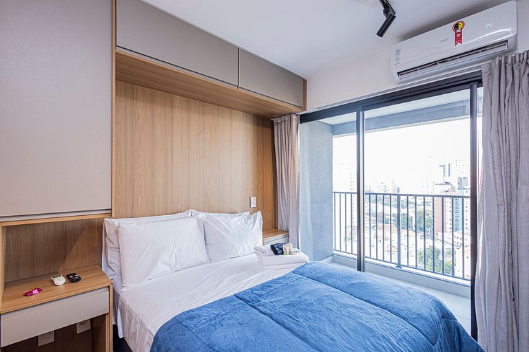 Estúdio 1702 Elegante na Estação Vila Mariana