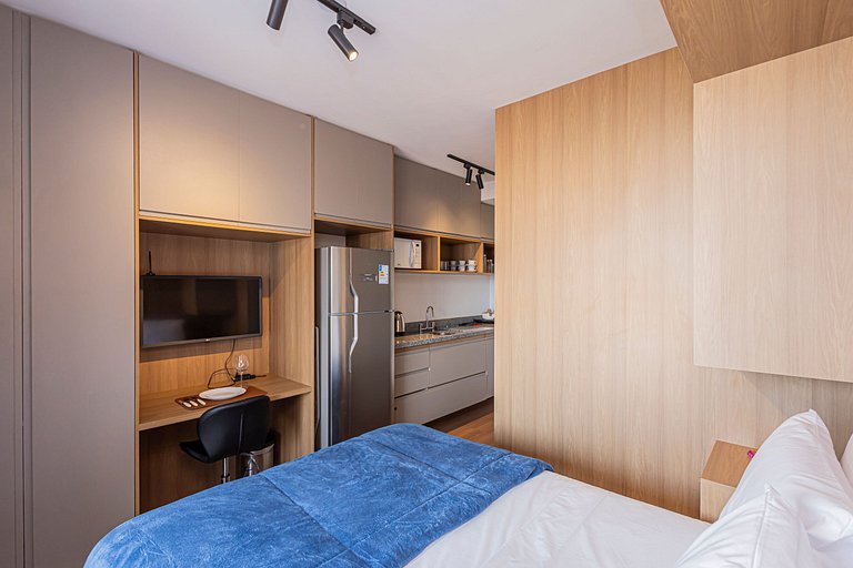 Estúdio 1702 Elegante na Estação Vila Mariana