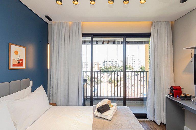 Studio 414 Na Vila Madalena - Ótima Localização