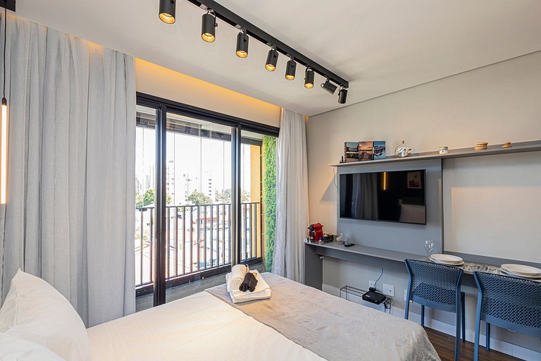 Studio 414 Na Vila Madalena - Ótima Localização
