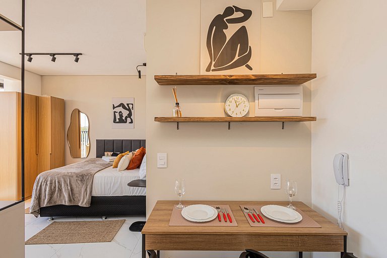 Studio 708 Vila Madalena Completo Luxo