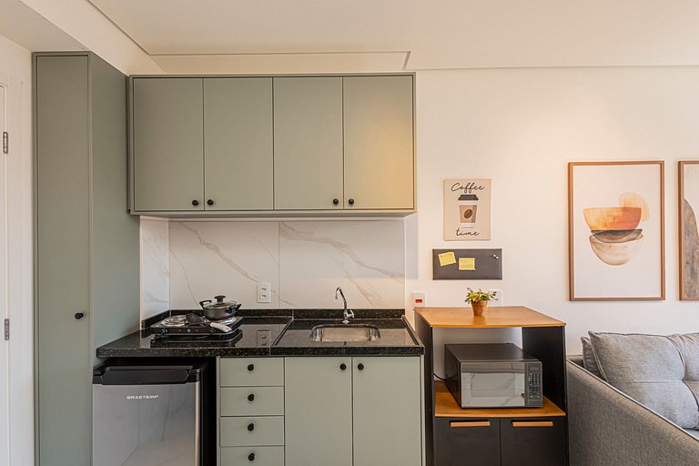 Studio 708 Vila Madalena Completo Luxo