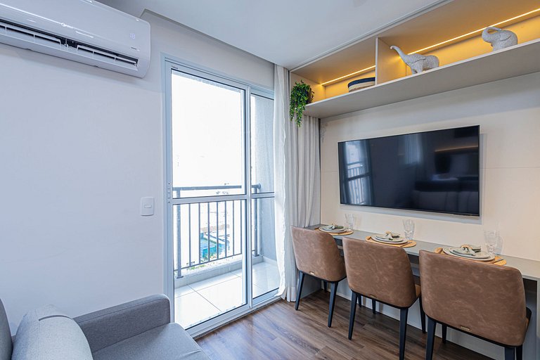 Estúdio 1504 Completo Luxo Vila Olimpia