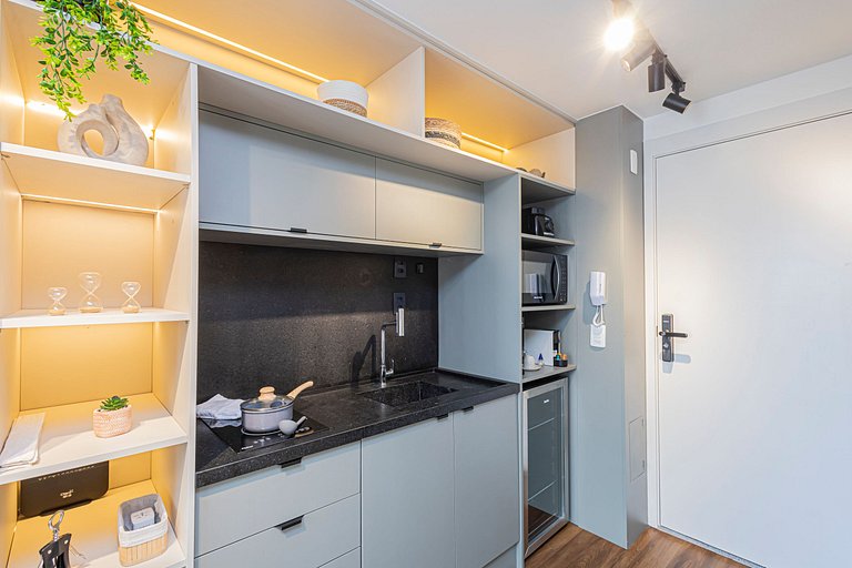 Estúdio 1504 Completo Luxo Vila Olimpia