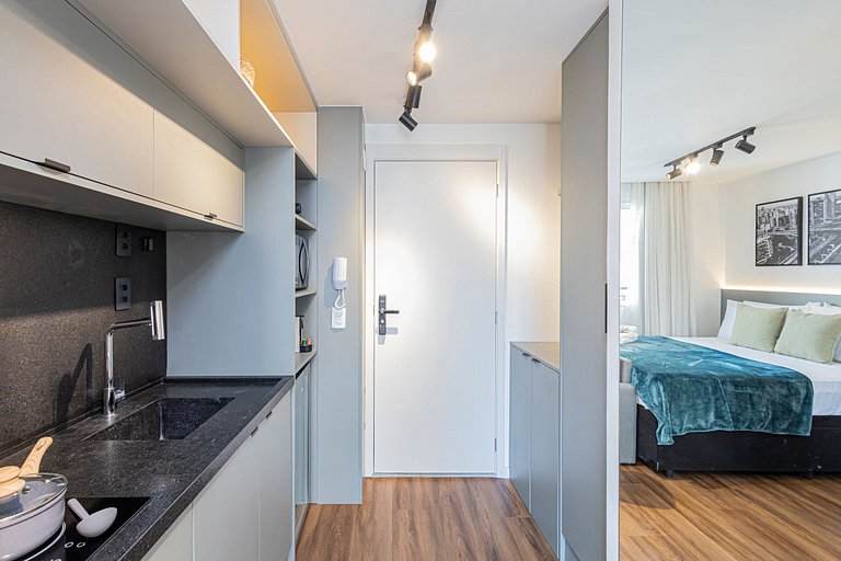 Studio 1504 Próximo a Shoppings e vias de SP