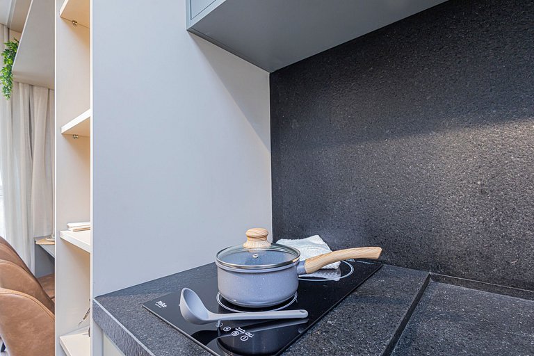 Estúdio 1504 Completo Luxo Vila Olimpia