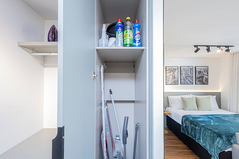 Estúdio 1504 Completo Luxo Vila Olimpia