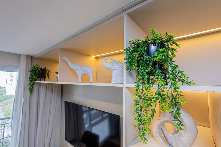 Estúdio 1504 Completo Luxo Vila Olimpia