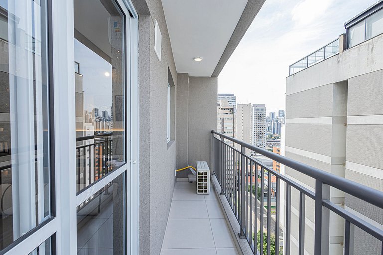 Estúdio 1504 Completo Luxo Vila Olimpia