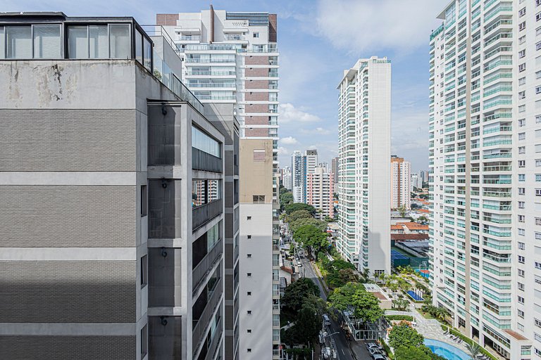 Estúdio 1504 Completo Luxo Vila Olimpia