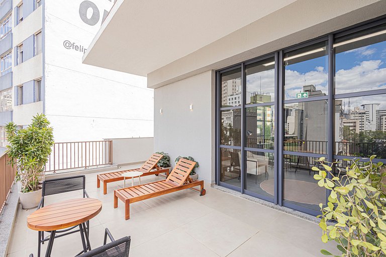 Apartamento 1122 Bela Vista Completo Luxo