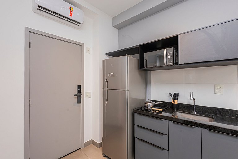Studio 905 Pinheiros - Completo e Aconchegante