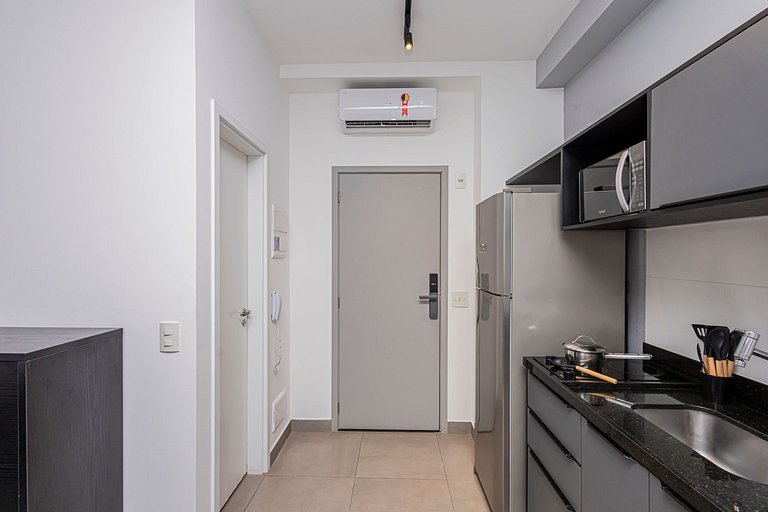 Studio 905 Pinheiros - Completo e Aconchegante