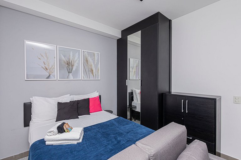 Studio 905 Pinheiros - Completo e Aconchegante