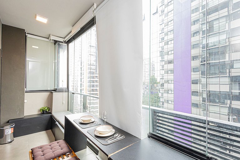 Studio 905 Pinheiros - Completo e Aconchegante