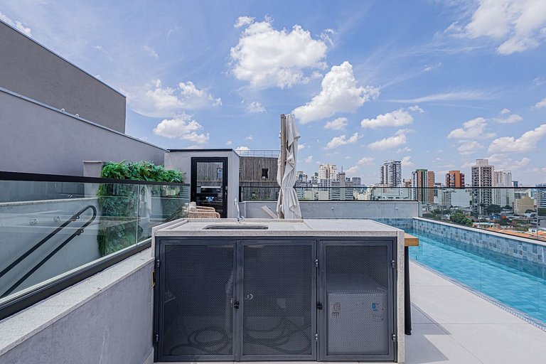 Studio 804 Vila Madalena Luxuoso Completo