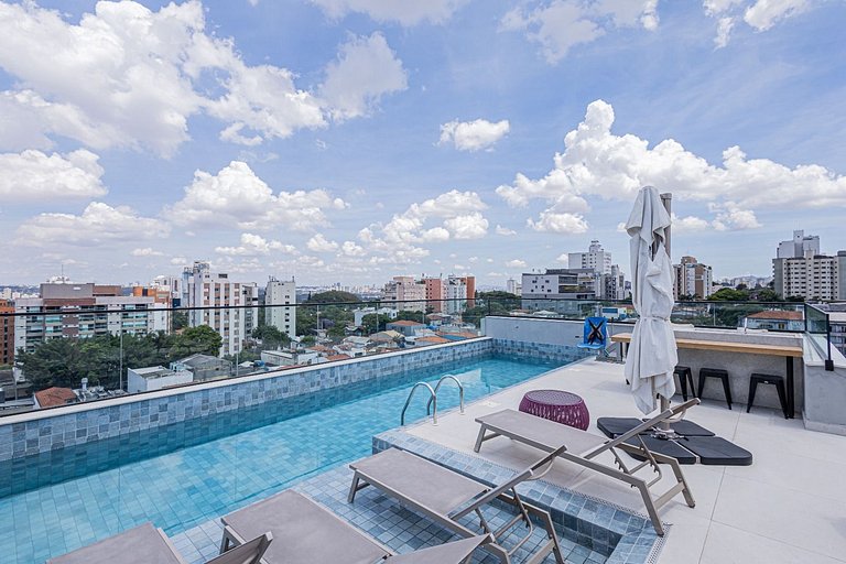 Studio 804 Vila Madalena Luxuoso Completo