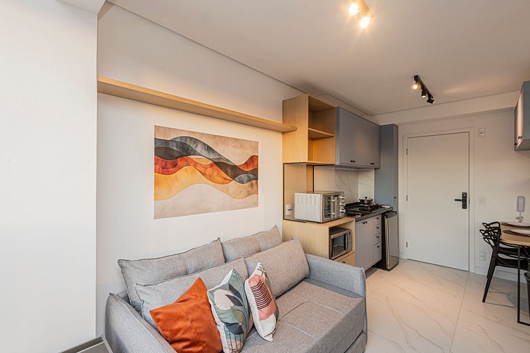 Studio 707 Vila Madalena Versátil e Moderno