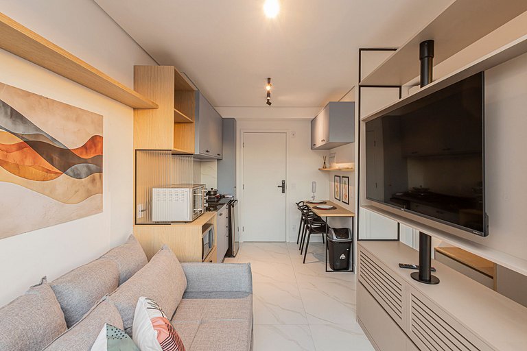 Studio 707 Vila Madalena Versátil e Moderno