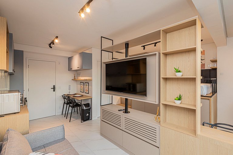 Studio 707 Vila Madalena Versátil e Moderno