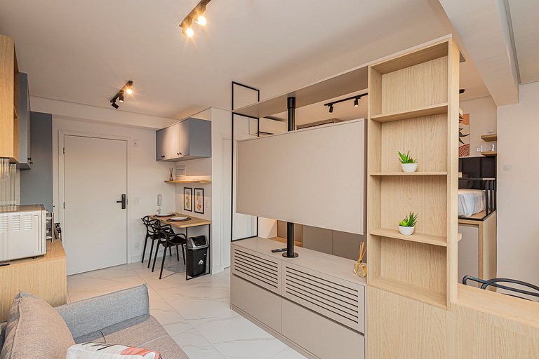 Studio 707 Vila Madalena Versátil e Moderno